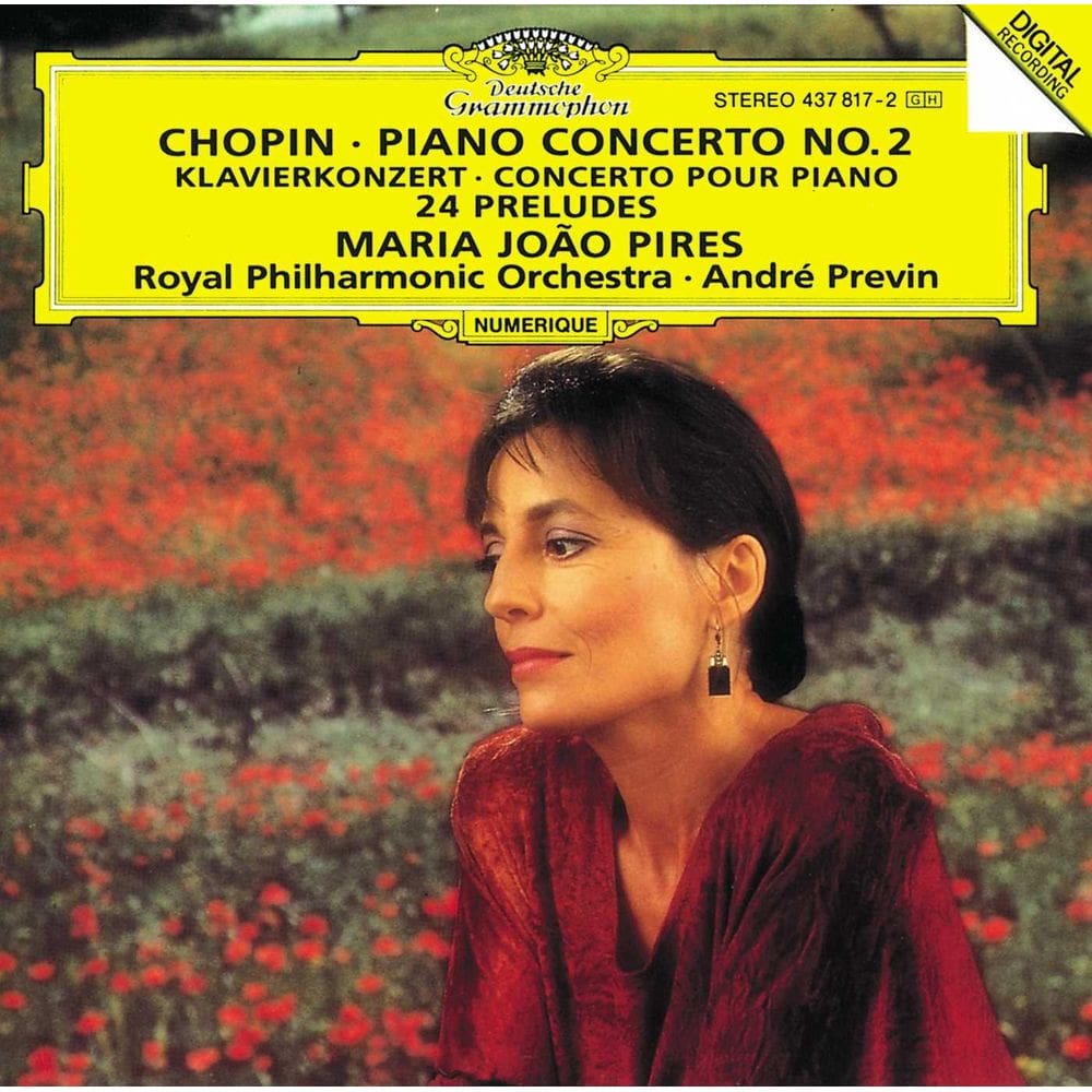CD Chopin: Concerto para piano e orquestra nº 2; 24 prelúdios
