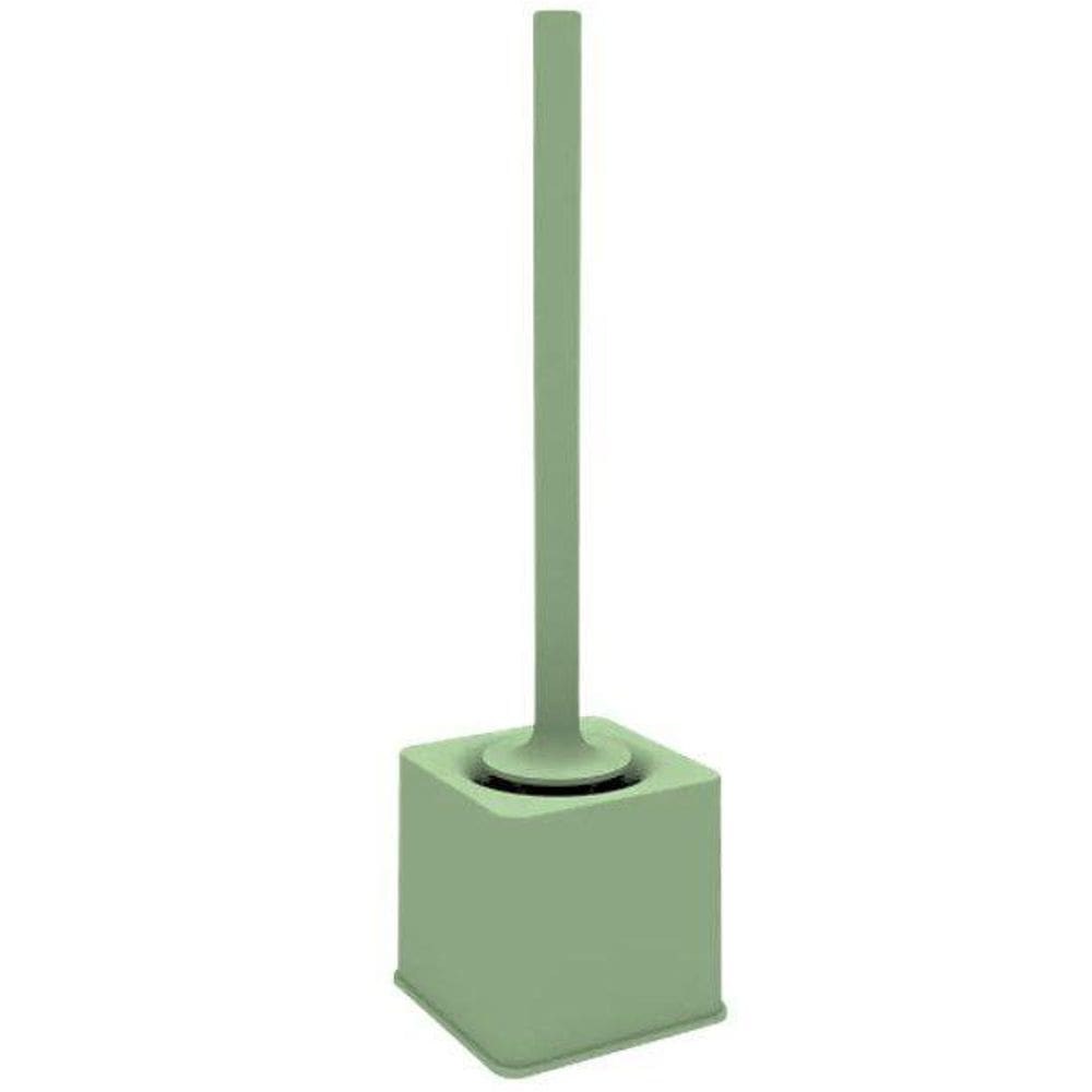 Suporte Porta Escova Sanitaria Banheiro Verde Soprano