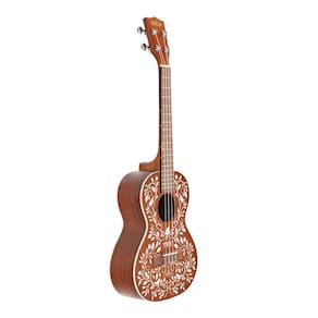 Ukulele Kala LTP-MH Tenor de 4 cordas com bolsa Gig Bag Rosewood