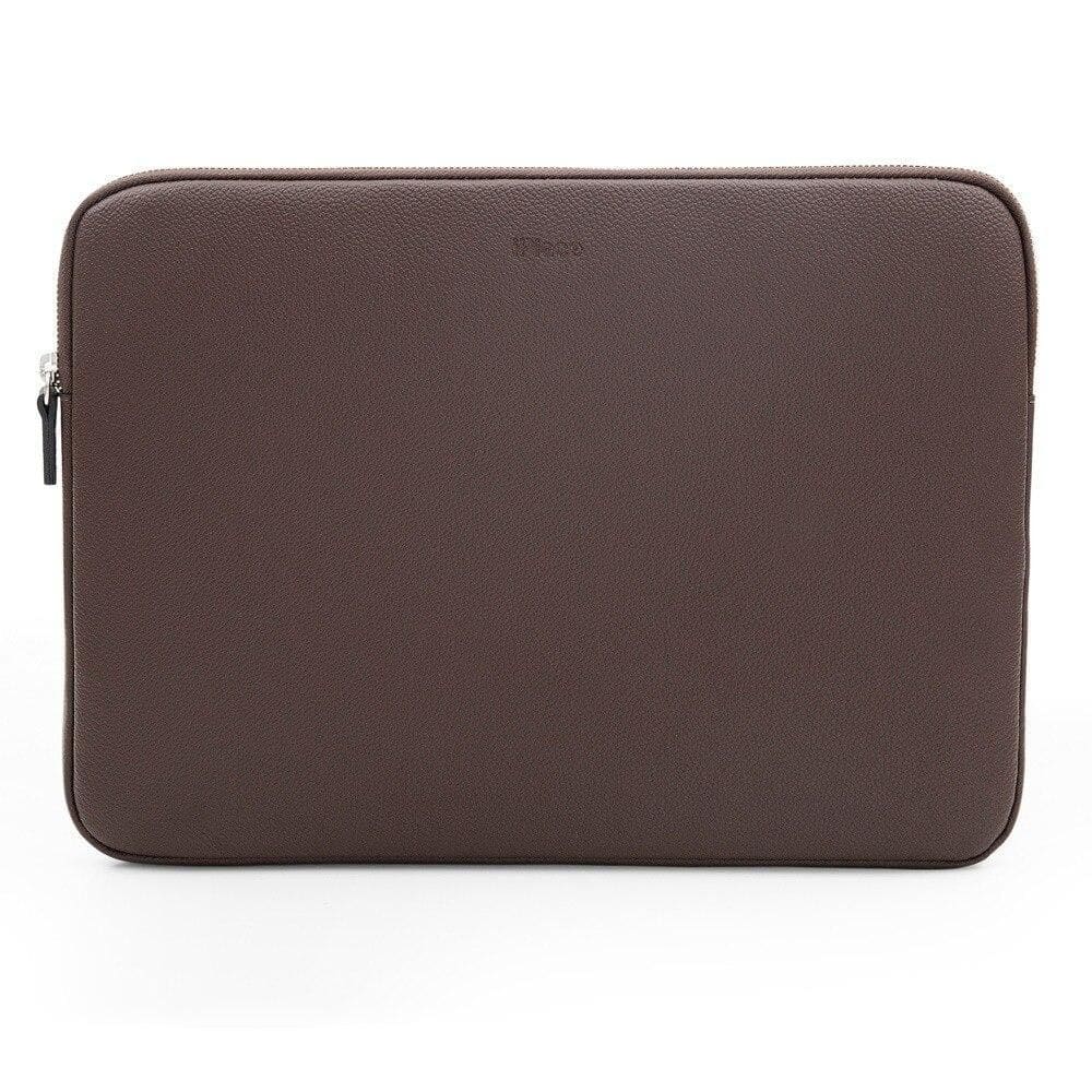 Capa Sleeve Macbook 16” Originais iPlace, Linha Pampas Couro Café