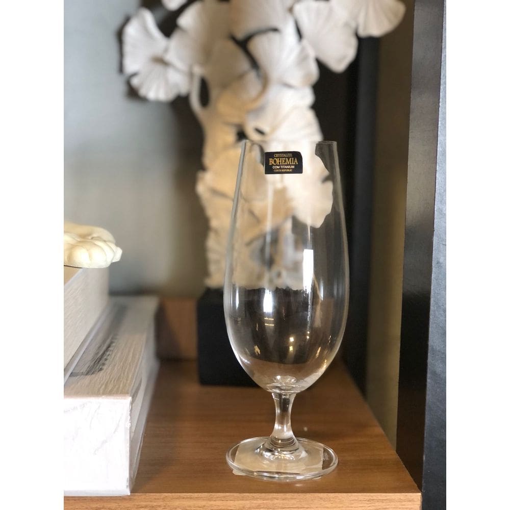 Taça De Cerveja De Cristal Colibri 380 Ml