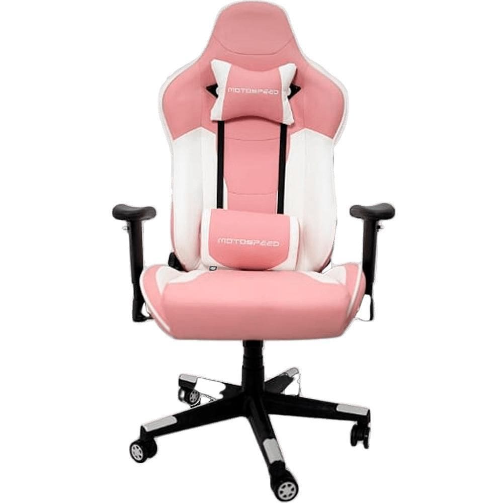 Cadeira Gamer Motospeed G1 Rosa E Branca Pink - Fmsca0088Rsa