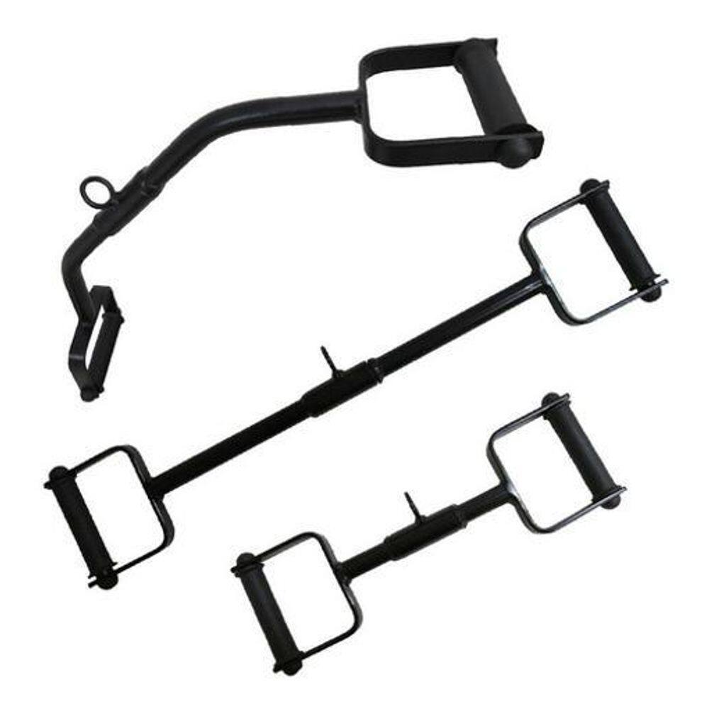 Kit Puxadores Barra Romana D Curvo + D 70 cm + D 50 cm