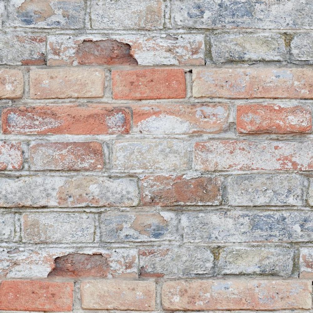 Papel Parede Pedra Tijolos Pintura Envelhecida Adesivo Sala