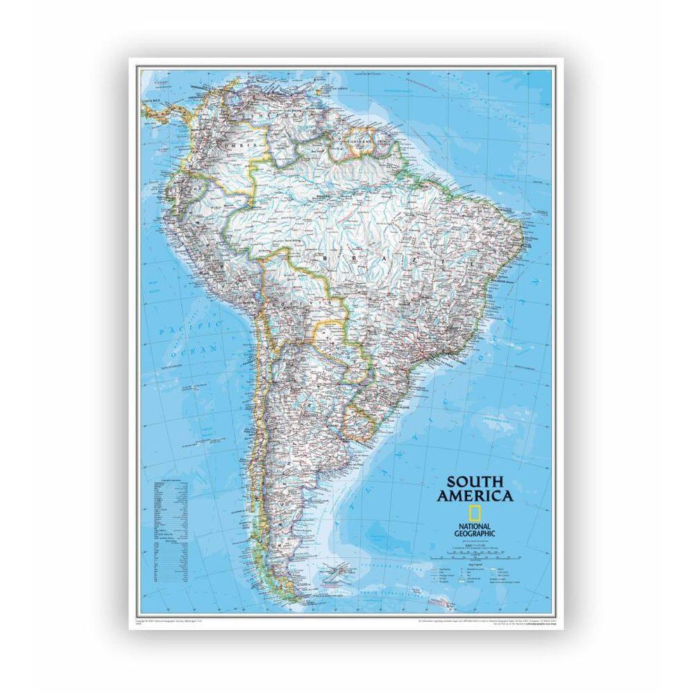 Mapa Mundi Parede Painel Lona 11