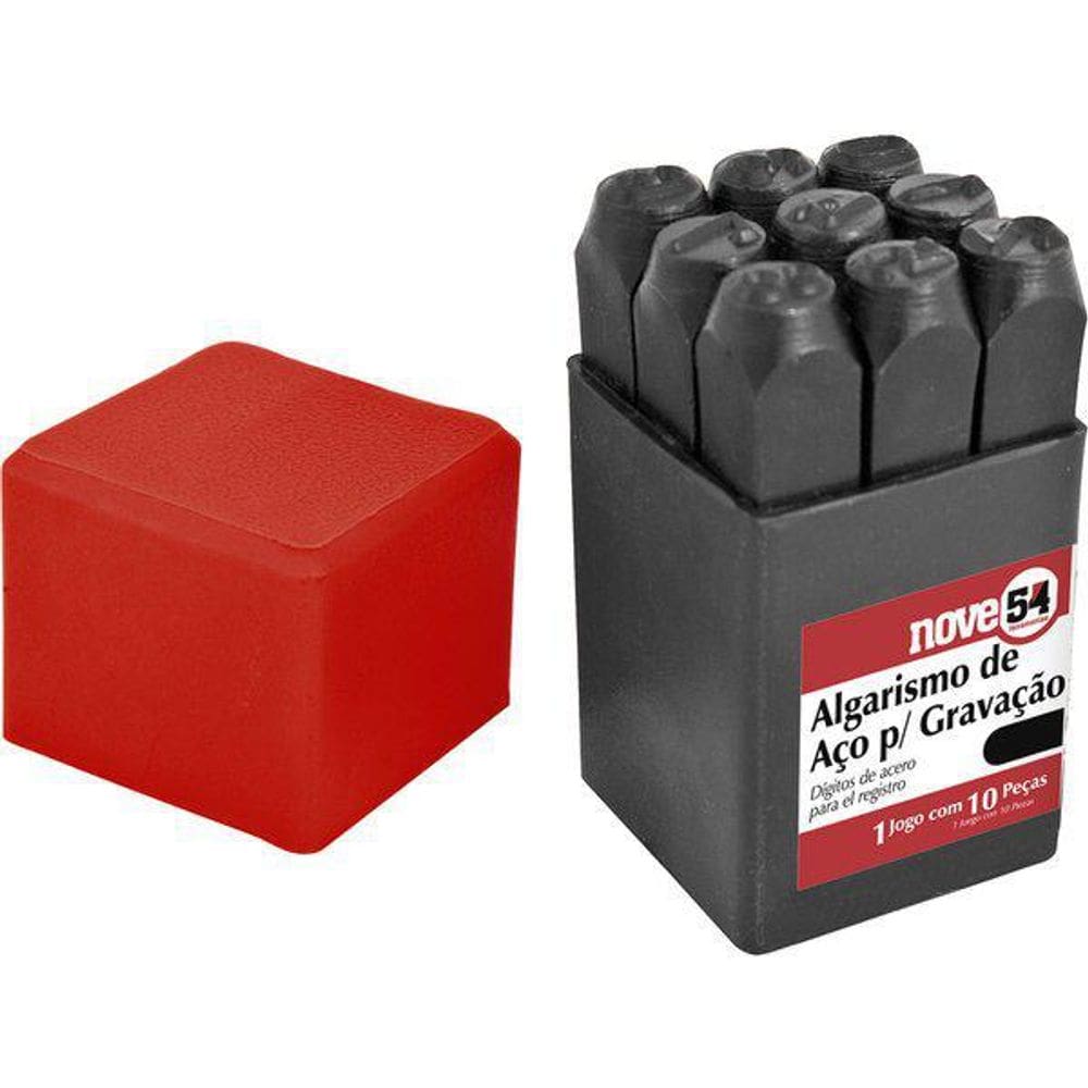 Algarismo De Aco Para Gravacao 5Mm 954 3609000005