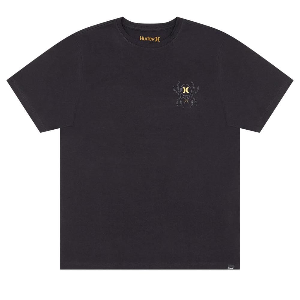 Camiseta Hurley Spider WT25 Masculina Preto