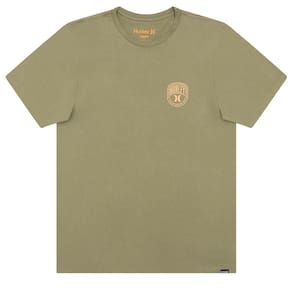 Camiseta Hurley Escudo WT25 Masculina Militar