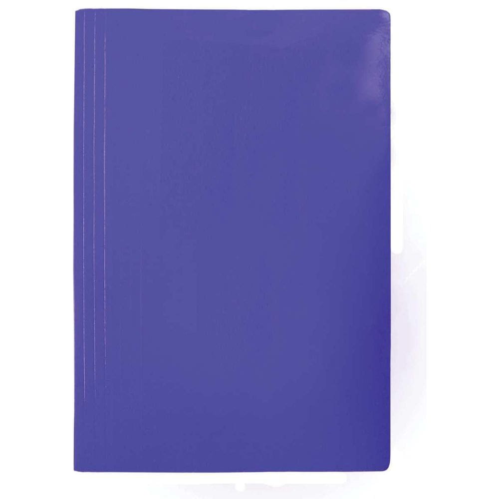 Pasta Grampo Trilho Papel Oficio Azul