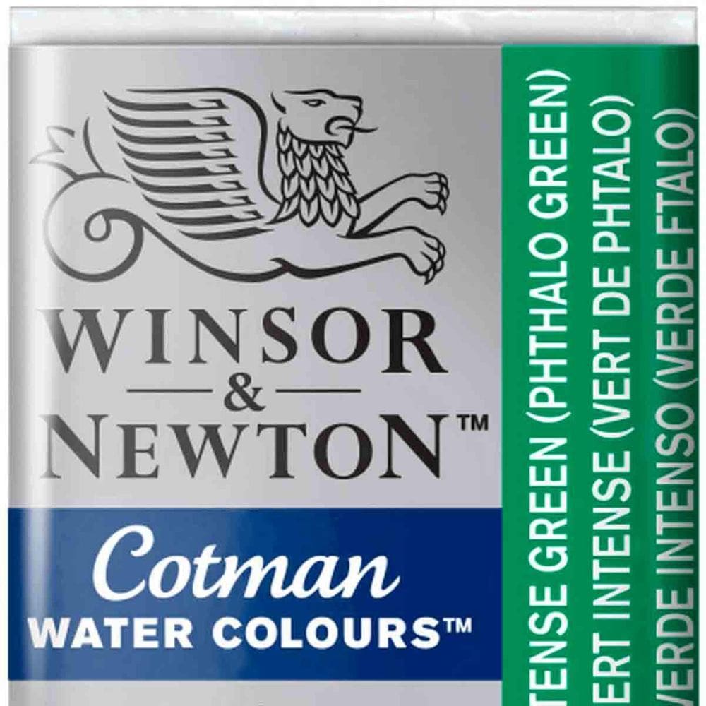 Aquarela Cotman W&N Pastilha 329 Intense Green