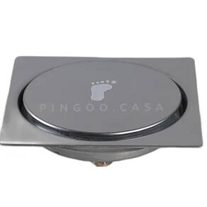 Ralo Inteligente Click Banheiro 15X15 Inox Veda