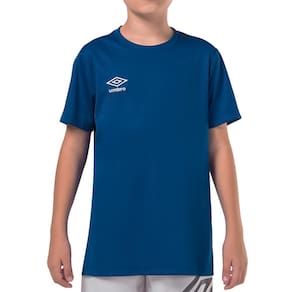 Camiseta Umbro Legacy Juvenil Azul
