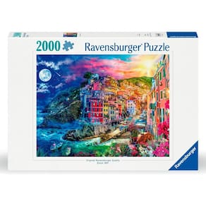 Puzzle 2000 peças Cinque Terre em Cores - Importado - Ravensburger