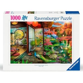 Puzzle 1000 peças Jardim Oriental - Importado - Ravensburger