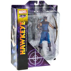 Boneco de ação Diamond Select Toys Marvel Hawkeye 18cm