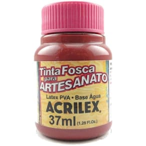 Tinta Acrilex Fosca Artes. 37 Ml 565 Vinho