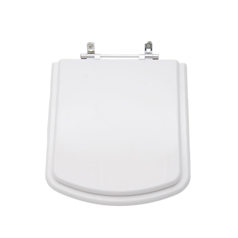 Assento Sanitário Poliéster Star Branco Para Louça Deca