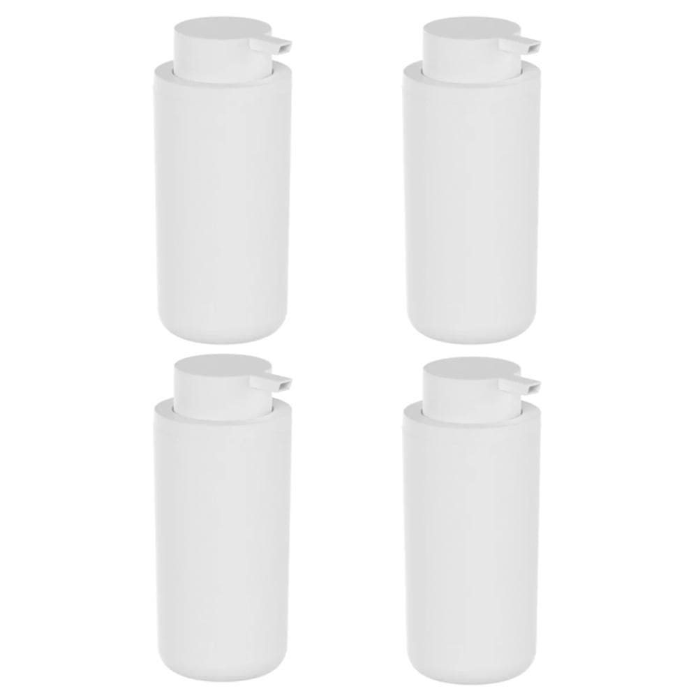 4x Dispenser de Parede Sabonete Detergente Ou Branco 500ml