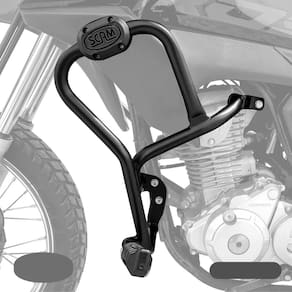Protetor De Motor E Carenagem Honda Bros 160 Pedaleira Scam