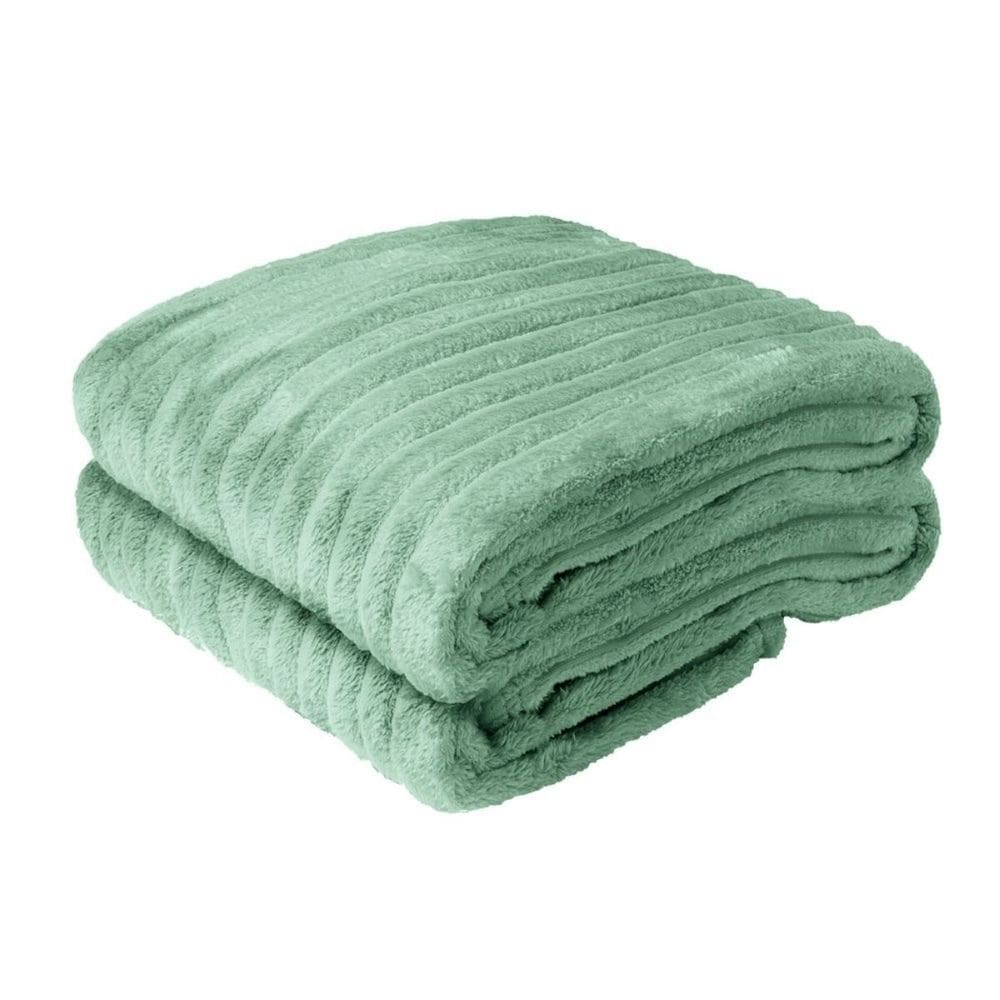 Manta Casal Verde Soft Premium 1,80 m x 2,30 m 219 Belchior