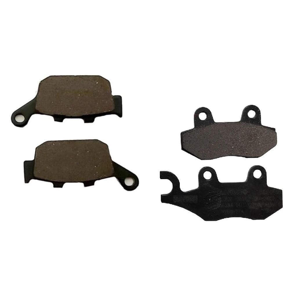 Kit Pastilhas Freio Honda Cb300r Sem Abs Dianteira + Traseira Diafrag Dfp-20802 Dfp-20857