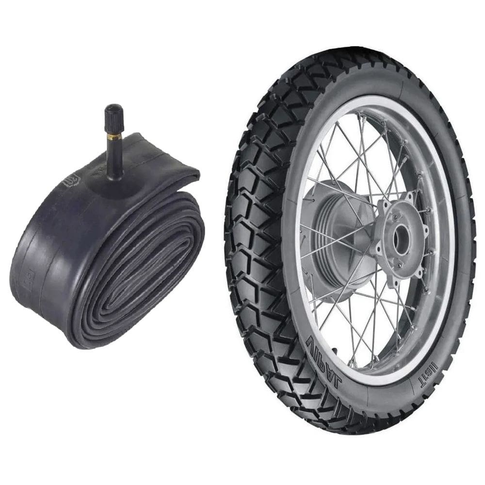 Pneu Tenere XRE300 120/80-18 Tr300 Tt 62s Vipal + Camara Shiver