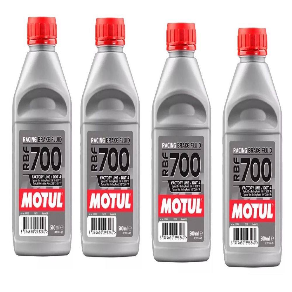 Fluido De Freio Motul Rbf 700 Factory Line - 0,5L - 1221 (4 Unidades)