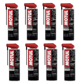Óleo Lubrificante Corrente MOTO BIKE Motul Road C2 400ml 8 UNIDADES