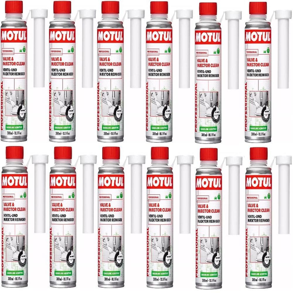 Aditivo Motul Valve E Injector Cleaner Gasoline 12 Unidades