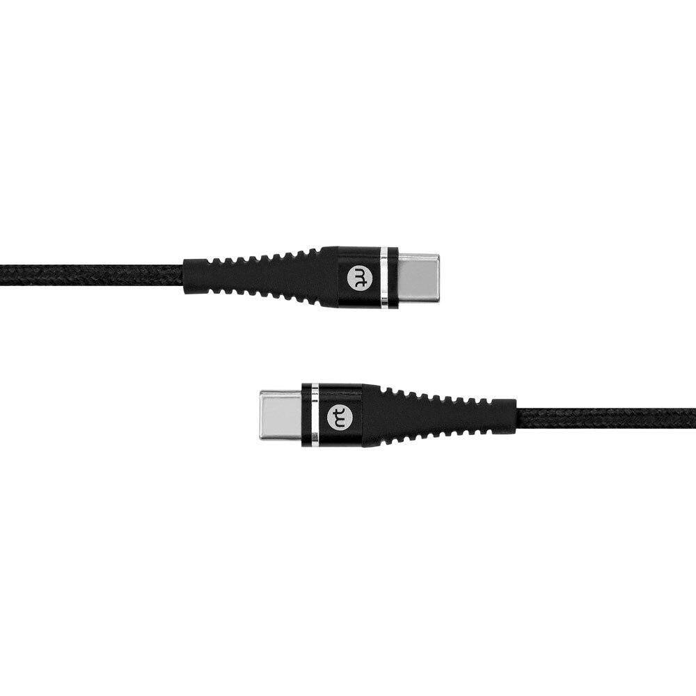 Cabo USB-C para USB-C, 1,5 metros, Mistertech, Preto
