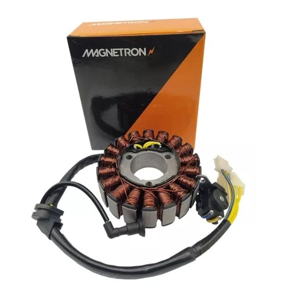 Estator Alternador Com Bobina de Pulso CB 300R 2009 a 2012 HONDA - Magnetron -