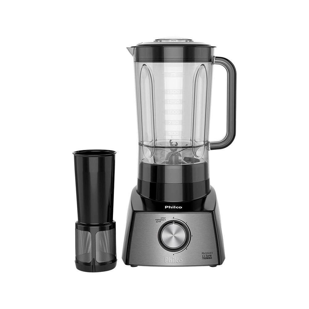 Liquidificador Philco Plq1411p 1150w Preto 127v