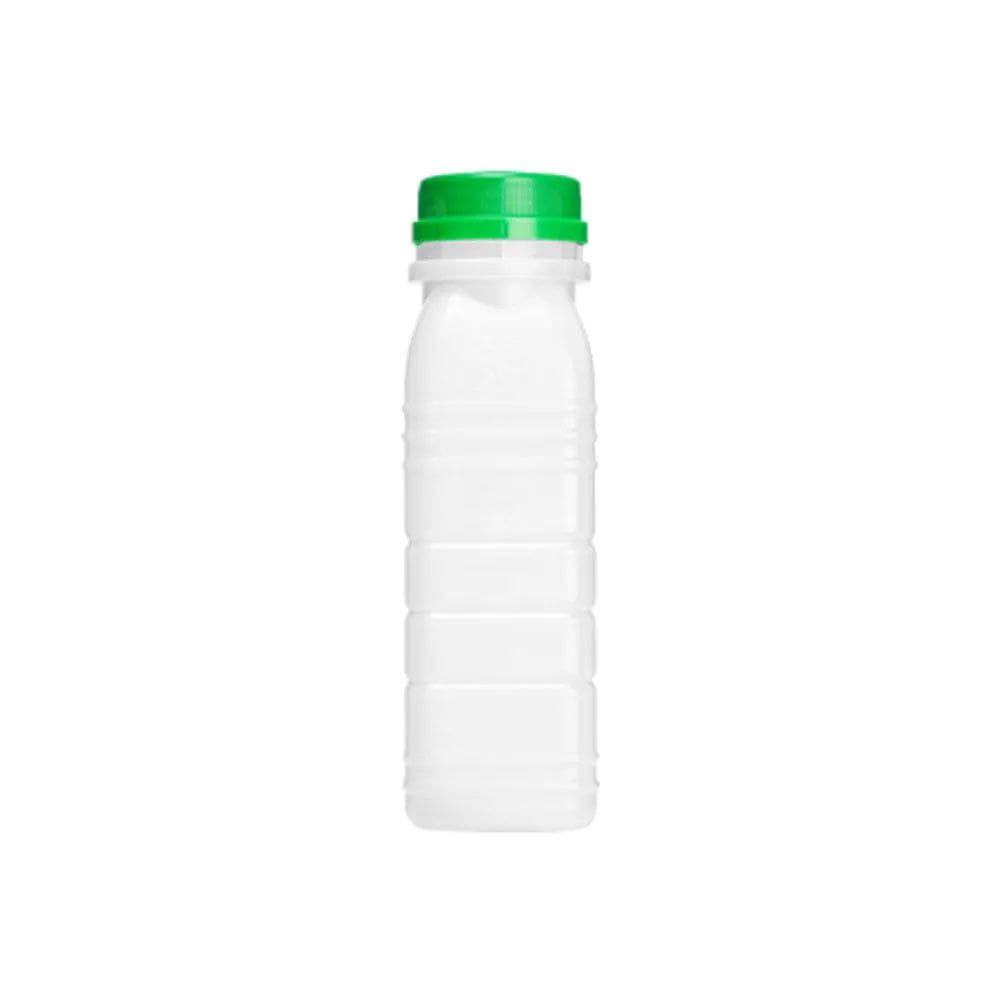 Garrafa Plástica Leitosa PE 300ml Quadrada c/10 - Maluger