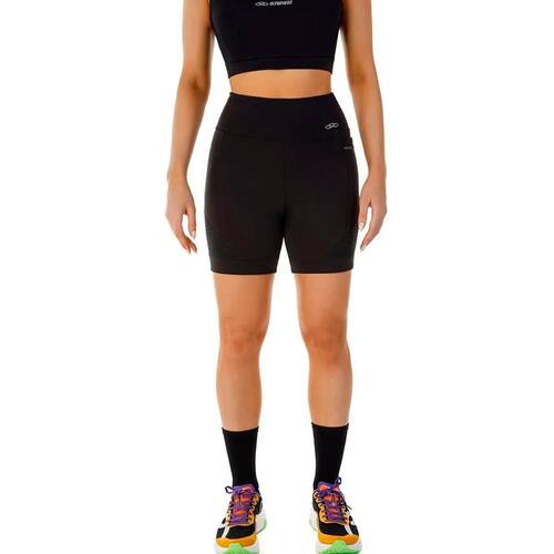 Short Olympikus Runner Preto Ponto