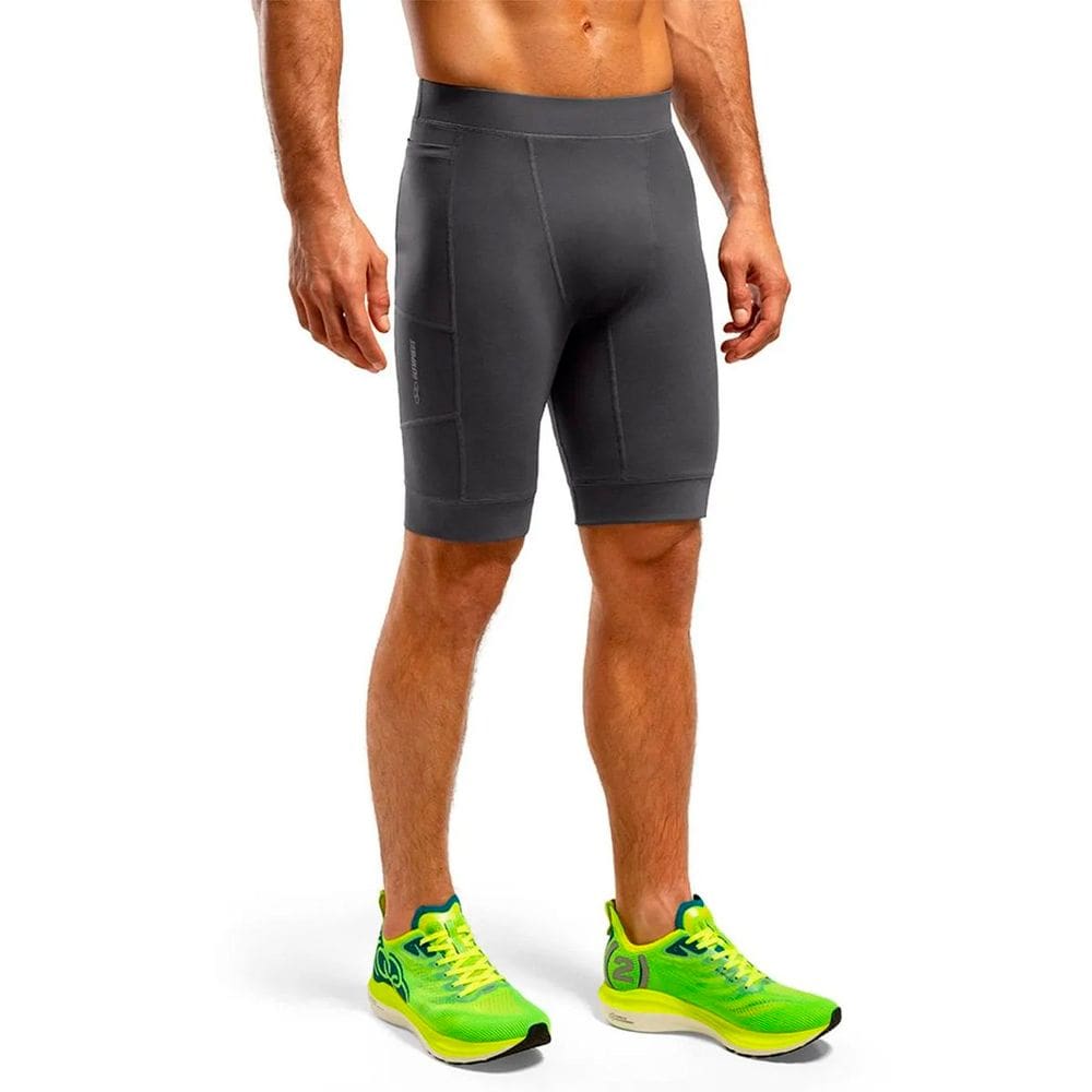 Bermuda Olympikus Flex Compression Cinza