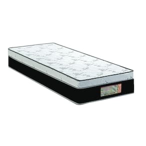 Colchao Solteiro Agflex Uni - Face Espuma D28 1,88 X 0,88 X 0,25 Branco E Preto