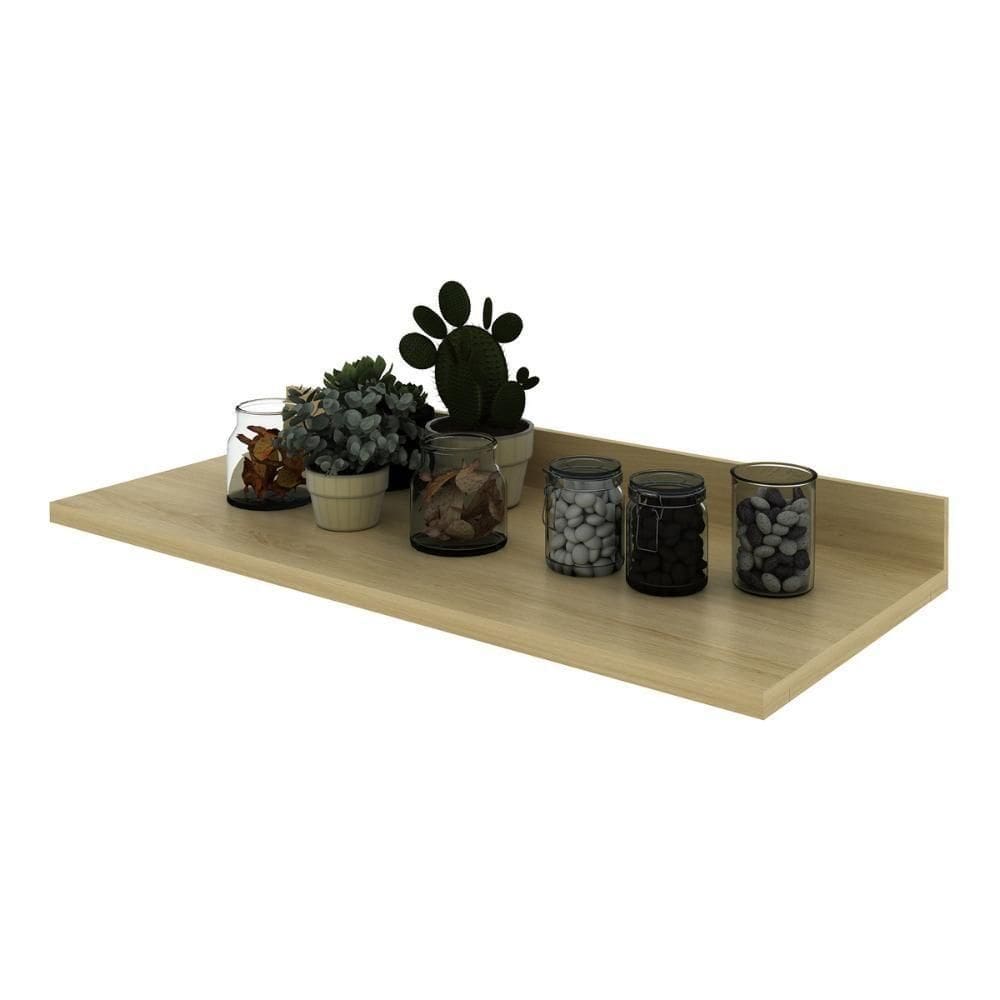 Tampo 100% Mdf 30mm Para Balcão De Cozinha 120cm Multimóveis Cr20436 Carvalho Tropical Carvalho Tropical