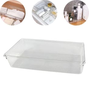 Organizador De Gavetas Transparente 30x15 - Praticidade E Estilo