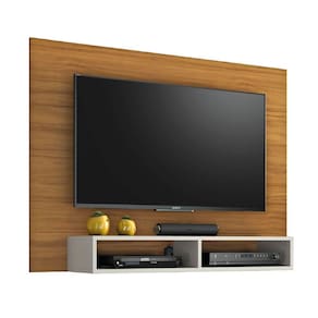 Painel Tv Até 49"  Nicho Eros Freijó / Off White