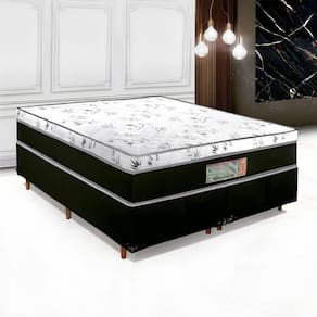Colchao Queen Agflex Uni ? Face Espuma D28 1,98 X 1,58 X 0,25 Branco E Preto