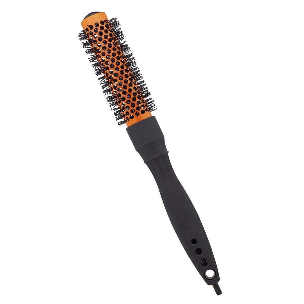 Escova De Cabelo Térmica De Cerâmica 18K Laranja 40Mm