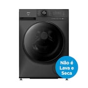 Máquina de Lavar 11kg Titanium Slim HealthGuard Conectada Midea