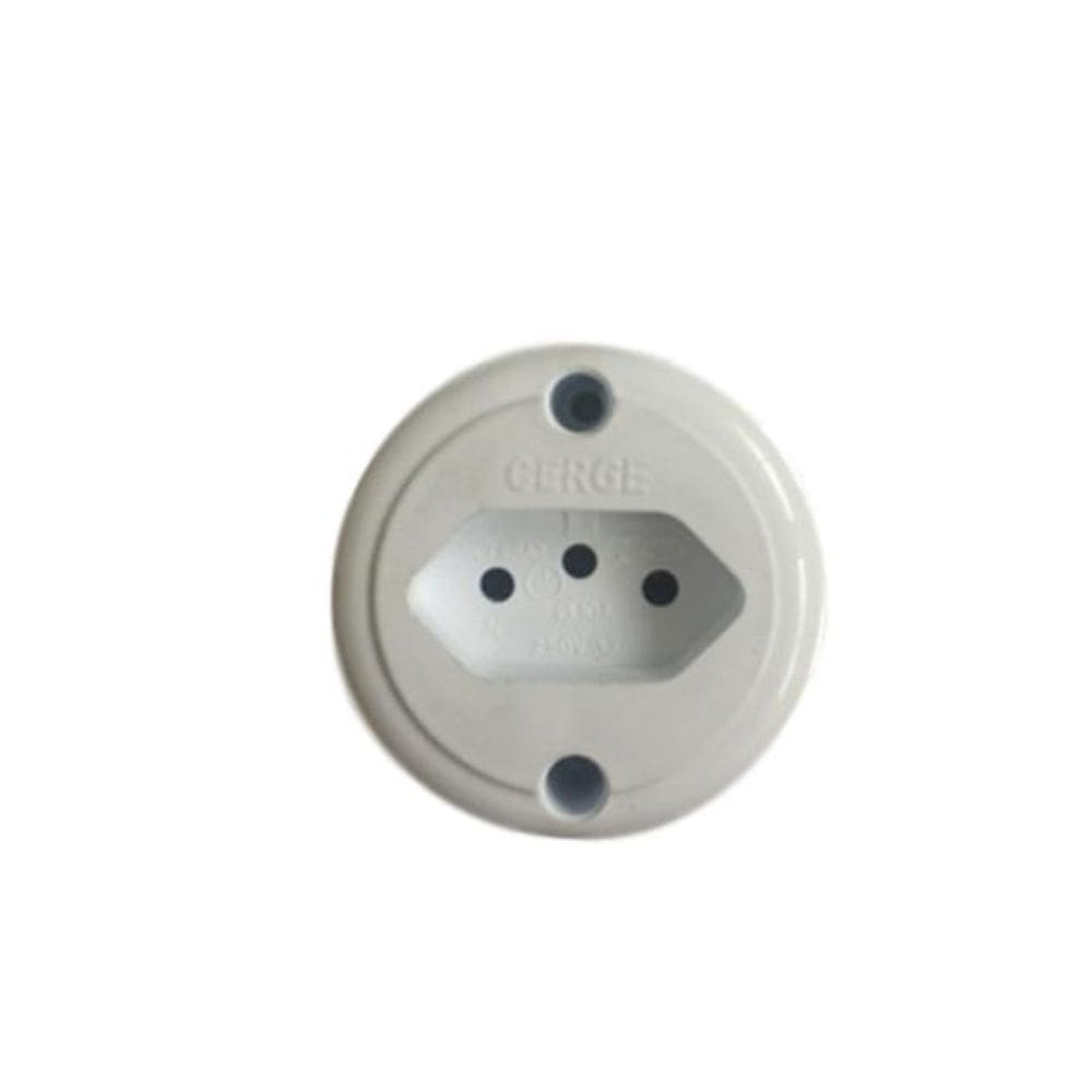 Tomada Externa Sobrepor 10 A 3 Pinos
