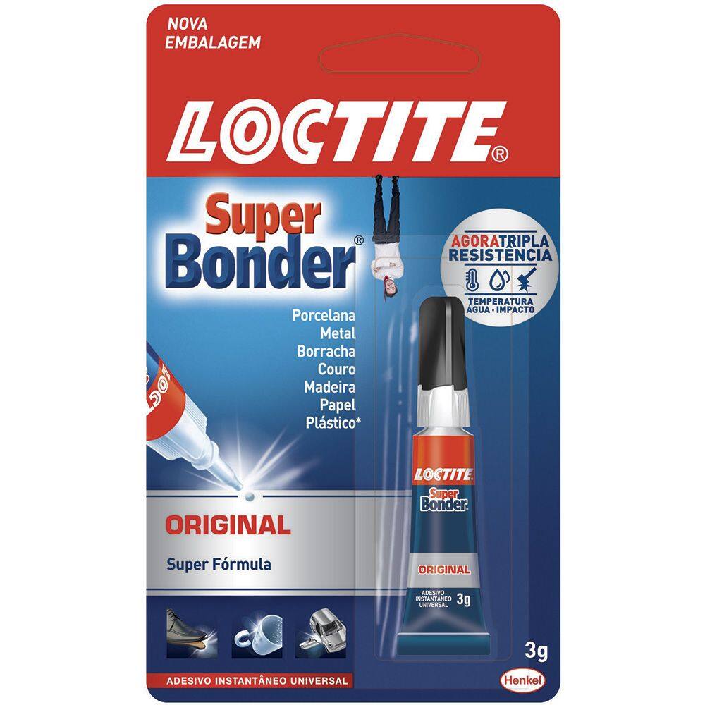 Cola Instantânea 3g Super Bonder com 42 unidades