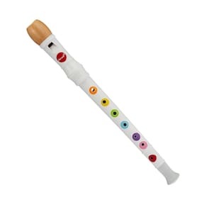 Minha Primeira Flauta Confetti Instrumento Infantil em Madeira 31cm - Janod