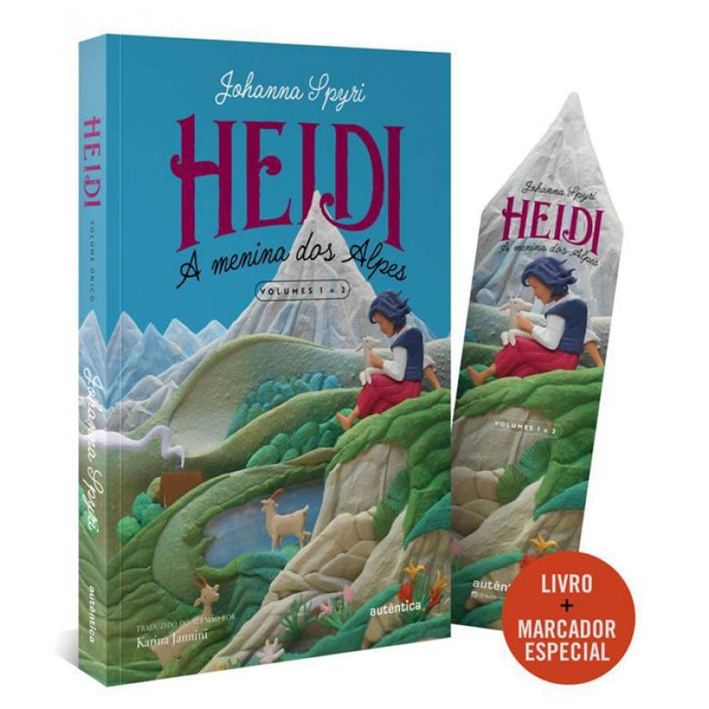 Livro Heidi: A Menina Dos Alpes  Volume Único