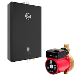 Aquecedor 20l Black Wifi Glp Bivolt + Bomba 120w 127v Rheem
