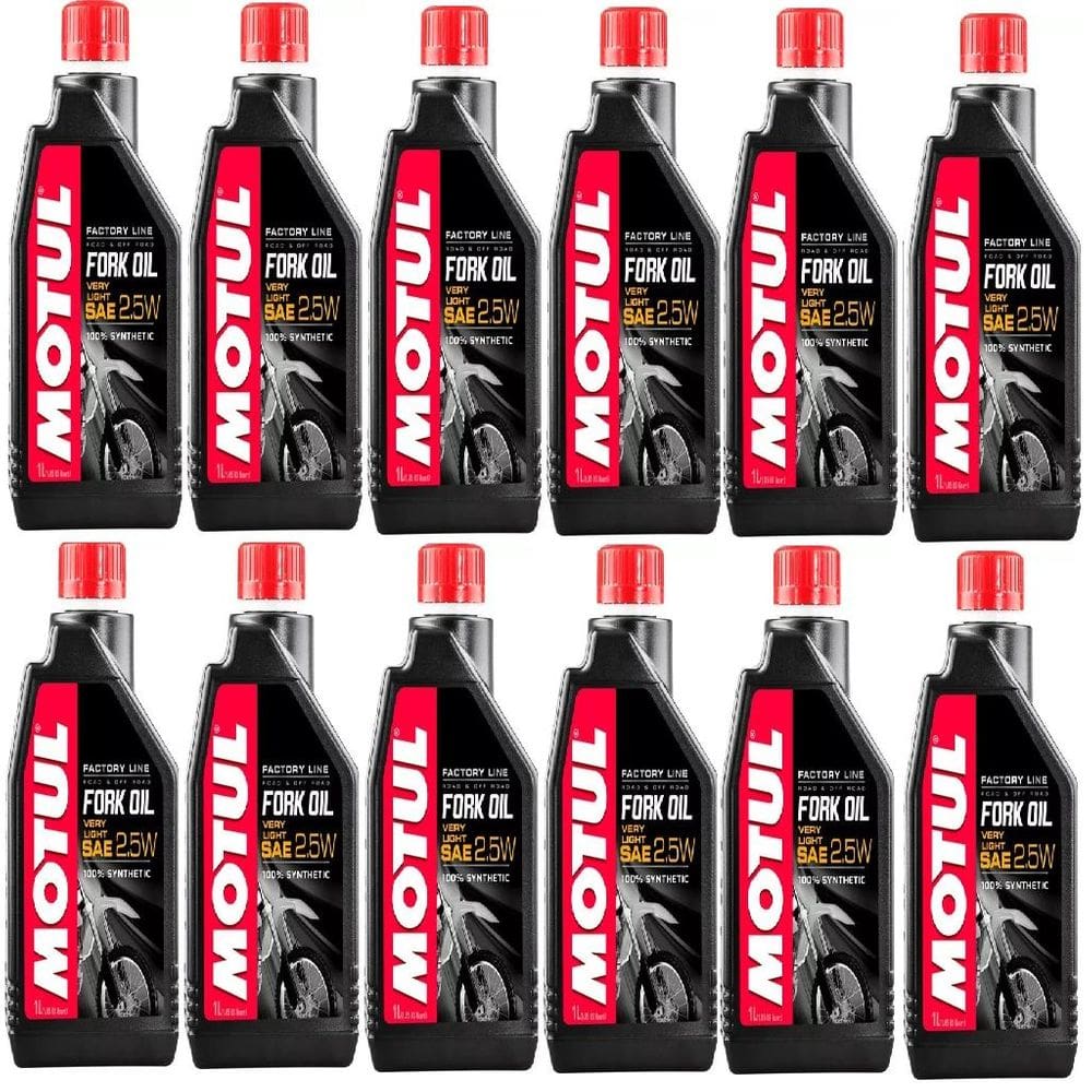 Oleo Motul Fork Oil Factory Vl 2,5W 12 Unidades