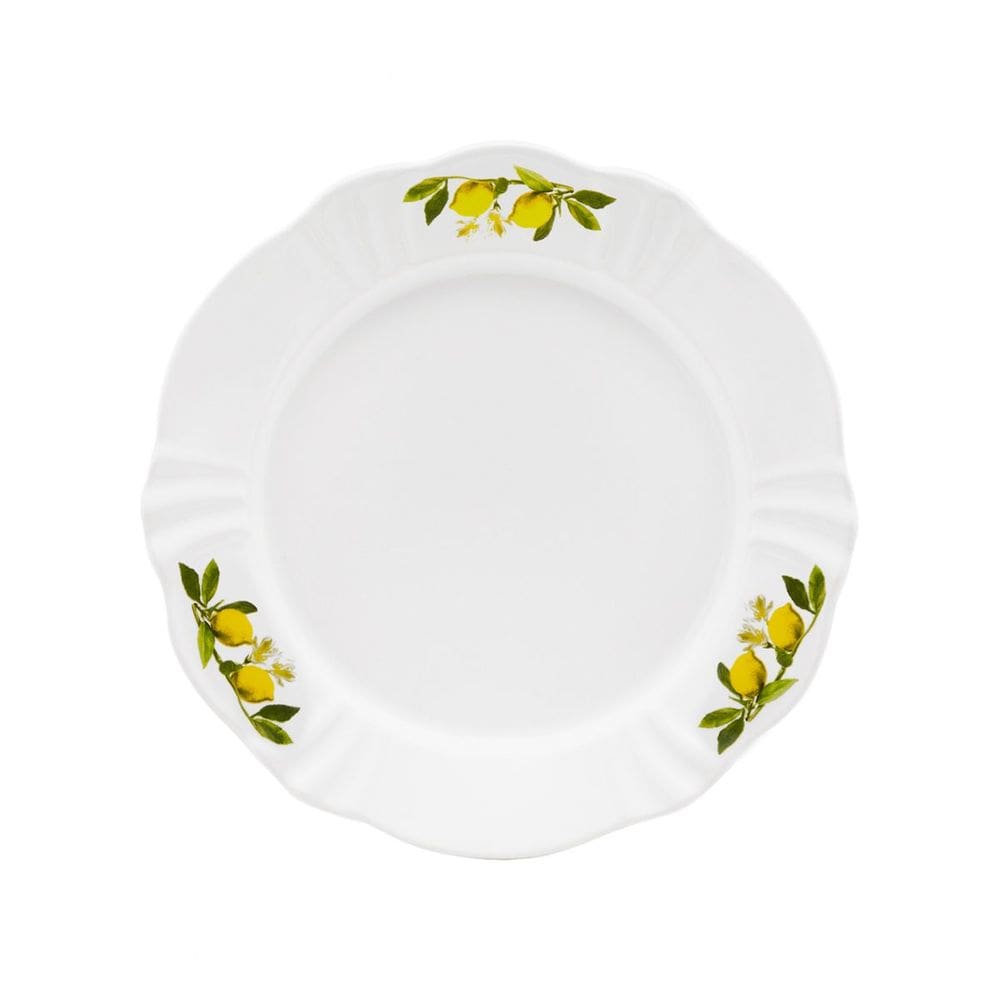 Prato Sobremesa 23 Cm Soleil Limoni Limão Mesa Posta Oxford