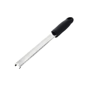 Ralador Zester Citrico Queijo Especiaria Aço Inox Cabo Preto